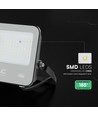 50W LED projektør - 185lm/W, Cree chip, sort, 6 års garanti