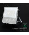 100W LED projektør - 185lm/W, Cree chip, sort, 6500K, 6 års garanti