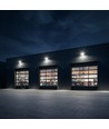 200W LED projektør - 185lm/W, Cree chip, sort hus, 6 års garanti