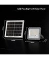 V-Tac LED solcelle projektør med PIR sensor - 150lm/W, IP65, 6000K