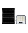 20W LED projektør med solcellepanel - IP65, sort, 3-i-1, udendørs