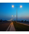 V-Tac 100W justerbar LED gadelampe - 120lm/W, Cree chip, 6500K, 6 års garanti