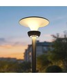 V-Tac 20W Lotus LED solcelle havelampe - LiFePO4 batteri, 6000mAh, 3-i-1