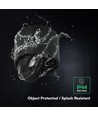 12W LED påbygningsspot - IP44, sort, CCT, Cree chip