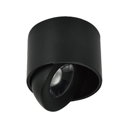 V-Tac 18W LED påbygningsspot - IP44, sort, CCT, Cree chip