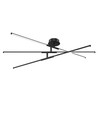 40W LED loftslampe - Sort, CCT