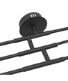 40W LED loftslampe - Sort, CCT