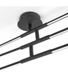 40W LED loftslampe - Sort, CCT
