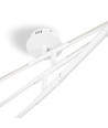 40W LED loftslampe - CCT, hvid