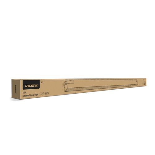 40W lineært LED armatur - Sammenkoblelig, CCT