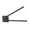 10W LED væg/loftlampe - Sort, CCT, 3 lyskulører