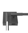 10W LED væg/loftlampe - Sort, CCT, 3 lyskulører