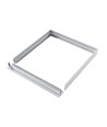Ramme til 60x60 LED panel - Samles hurtigt, uden synlige skruer, hvid kant