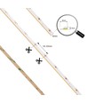 5m COB sidelys LED strip - 24V DC, IP20, 480 LED pr. meter