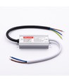 20W / 12V DC strømforsyning - 1.6A, IP67 vandtæt