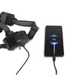 LED pandelampe - håndsensor + 16 lysfunktioner, 2x2200mAh, genopladelig, IP65