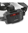 LED pandelampe - håndsensor + 16 lysfunktioner, 2x2200mAh, genopladelig, IP65