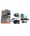 LED pandelampe - håndsensor + 16 lysfunktioner, 2x2200mAh, genopladelig, IP65