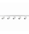 3-Faset BASIC skinnesæt - 2m, Hvid, 5-Spot, GU10, uden lyskilde