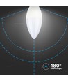 E14 4,5W LED kertepære - C37, Samsung LED chip