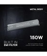 150W / 24V DC strømforsyning til LED strips - IP67 vandtæt