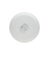 32W LED loftslampe - Ø38cm, Højde: 5,2cm, hvid kant, inkl. sort ring