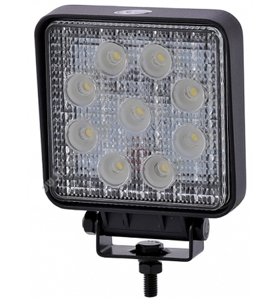 27W LED, 12V / 24V - Kold hvid, arbejdslampe, bil, lastbil, traktor, trailer, udrykningskøretøjer