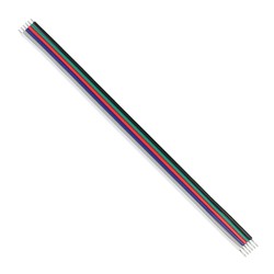 Elmateriel P-P-kabel 6-PIN LED strip stik