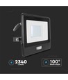 30W LED projektør med sensor - Samsung LED chip