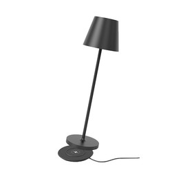 Bordlamper Calida Opladelig bordlampe - udendørs, 2700K, RA97, dæmpbar, sort 