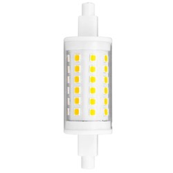 LED pærer Restsalg: SILI6 LED pære - 6W, 78mm, dæmpbar, 230V, R7S