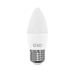 LED-POL 8W LED kertepære - C37, 180 grader, E27