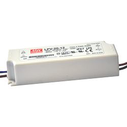 Producenter Strømforsyning LED CV, 12V, 100W 190x52x37 IP67 Klasse II