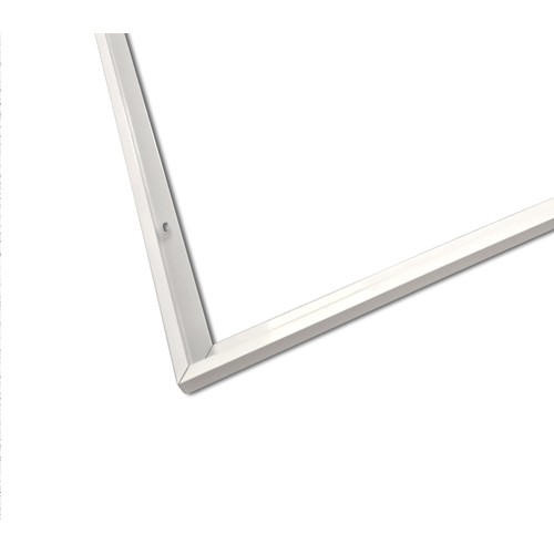 Outlet: Planmonteret Troldtektramme 120x60 - Til LED panel, passer til Troldtekt uden tilpasning, hvid kant