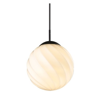 Halo Design - Twist Pendel Ø25cm E27 Ball Opal -sort