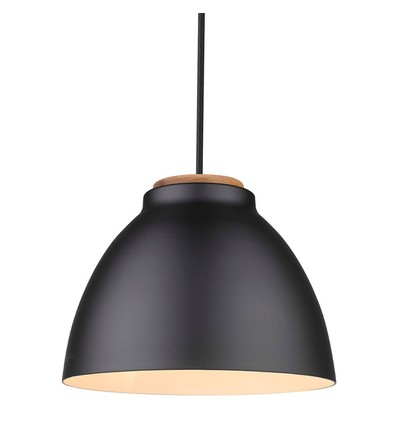 Halo Design - NIVÅ pendel Ø24 E27, sort / Træ
