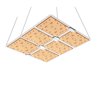 Restsalg: Samsung Quantum board 670W vækstlampe - Fuldt spektrum, indbygget dæmper, inkl. ophæng, IP65