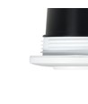 Nordlux GU10 indbygningsspot Umberto - Mat hvid, IP44, godkendt i isolering
