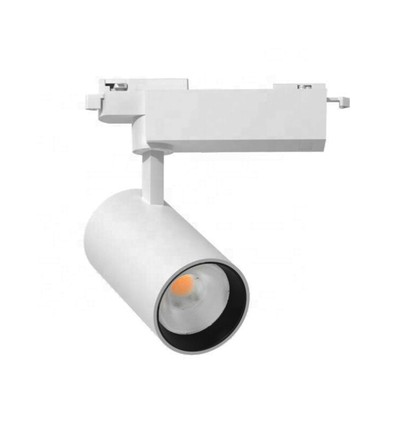 28W 1-faset RA90 Skinnespot - 175 lm/W, Hvid, 1F3W