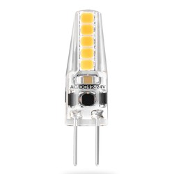 G4 LED LEDlife SILI2 G4 LED pære - 2W, dæmpbar, 12V/24V, G4
