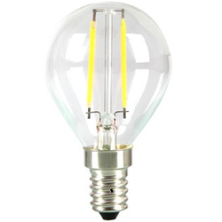 E14 LED LEDlife 2W LED kronepære - Kultråd, P45, varm hvid, E14
