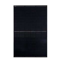 Løse solcellepaneler 410W Fuld sort solcellepanel mono - Sort-i-sort all-black, half-cut panel v/4 stk.