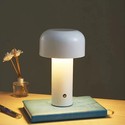 LEDlife Mushroom bordlampe - Guld, genopladelig, touch dæmpbar, IP20