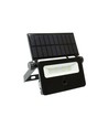 2W LED solcelle projektør - Indbygget batteri, med sensor, udendørs, arbejdslampe