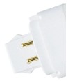 G24Q 7W LED pære - 120°, Varm hvid, matteret