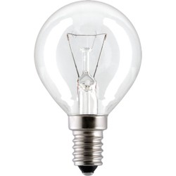 Outlet 40W SOLEO, E14 glødetråd pære, 260lm, dæmpbar, P45