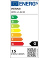 G53 15W LED spot - 12V, AR111, Hvid