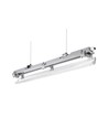 120cm Limea T8 LED armatur, gennemfortrådet - Til 1x 120cm LED rør, IP65 vandtæt
