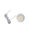 2,2W Ø6,8cm RecoTouch møbelspot indbygning - 12V DC, Hul: Ø6 cm, Mål: Ø6,8 cm, Touch, børstet stål