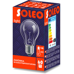 Metalhalogen 40W SOLEO, E27 glødetråd pære, 420lm, dæmpbar, A55